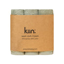 Kiin Baby Wash Cloths - Sage