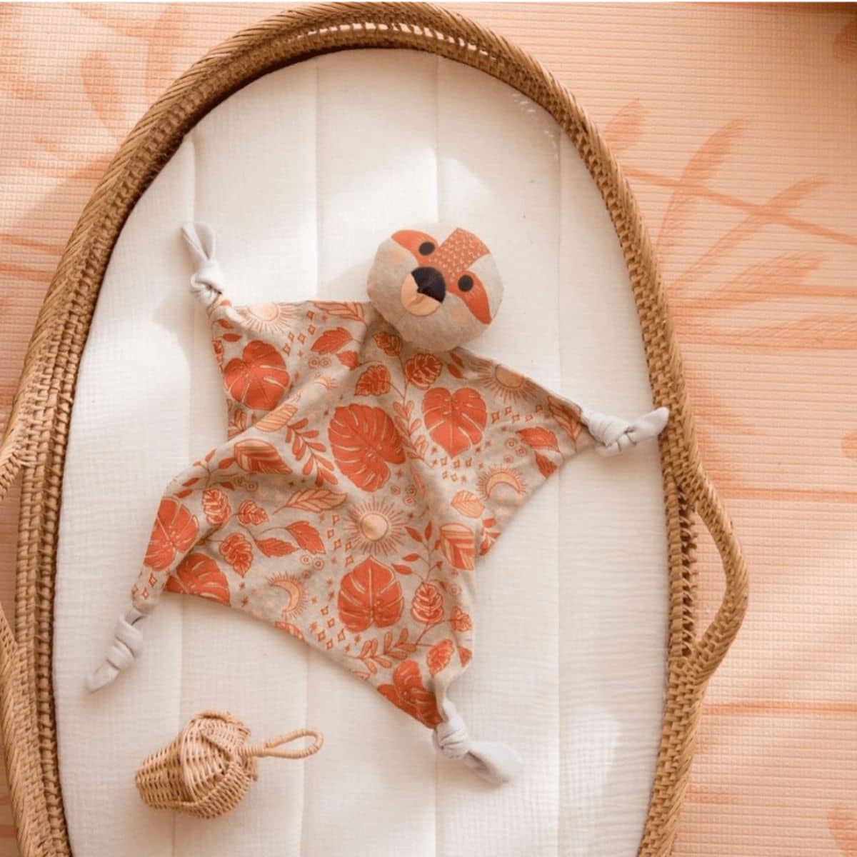 Kippins Organic Cotton Baby Comforter - Scout Kippin