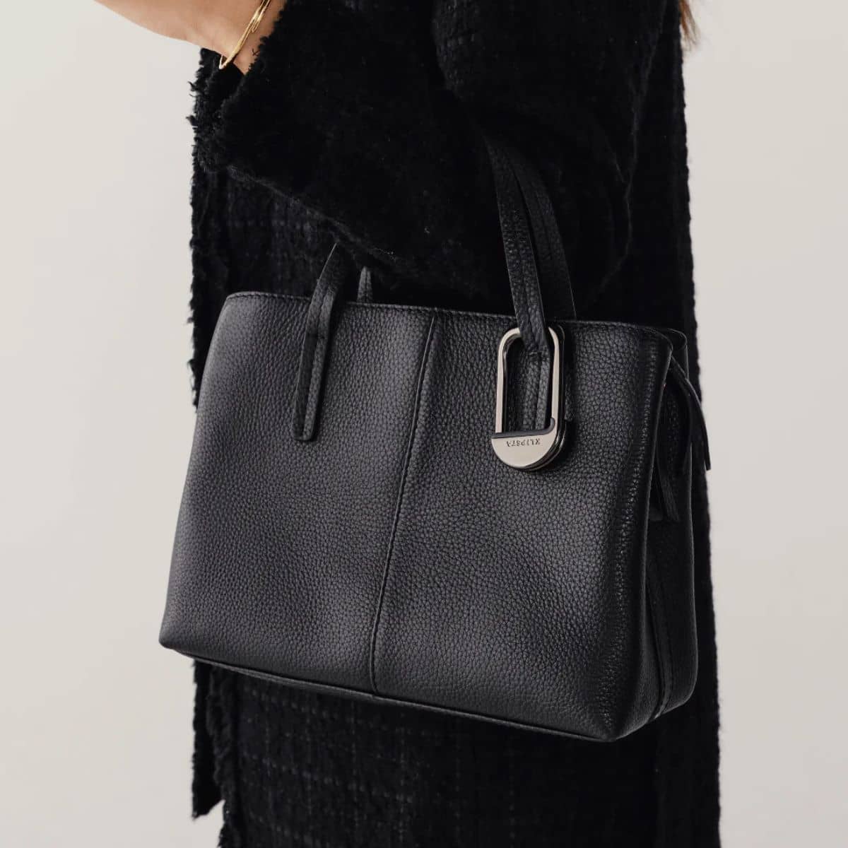 Klipsta Flip Bag Hook - Chrome Black