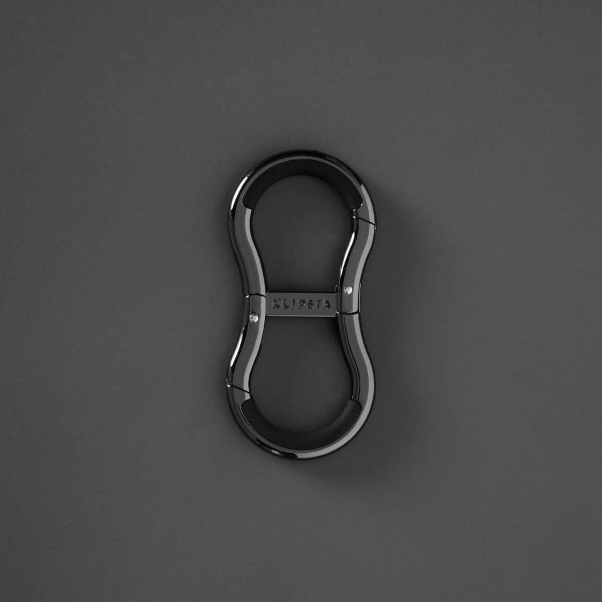 Klipsta Link Connector Clip - Chrome Black