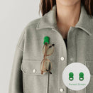 Klipsta Spex Glasses Clips - Forest Green