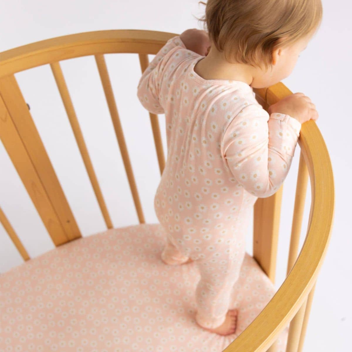 Kynd Baby Fitted Cot Sheet - Daisy Charm