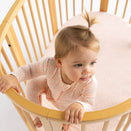 Kynd Baby Fitted Cot Sheet - Daisy Charm