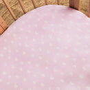 Kynd Baby Fitted Cot Sheet - Lilac Rainbow