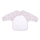 Kynd Baby Sleeved Messy Bib - Lilac Daisy