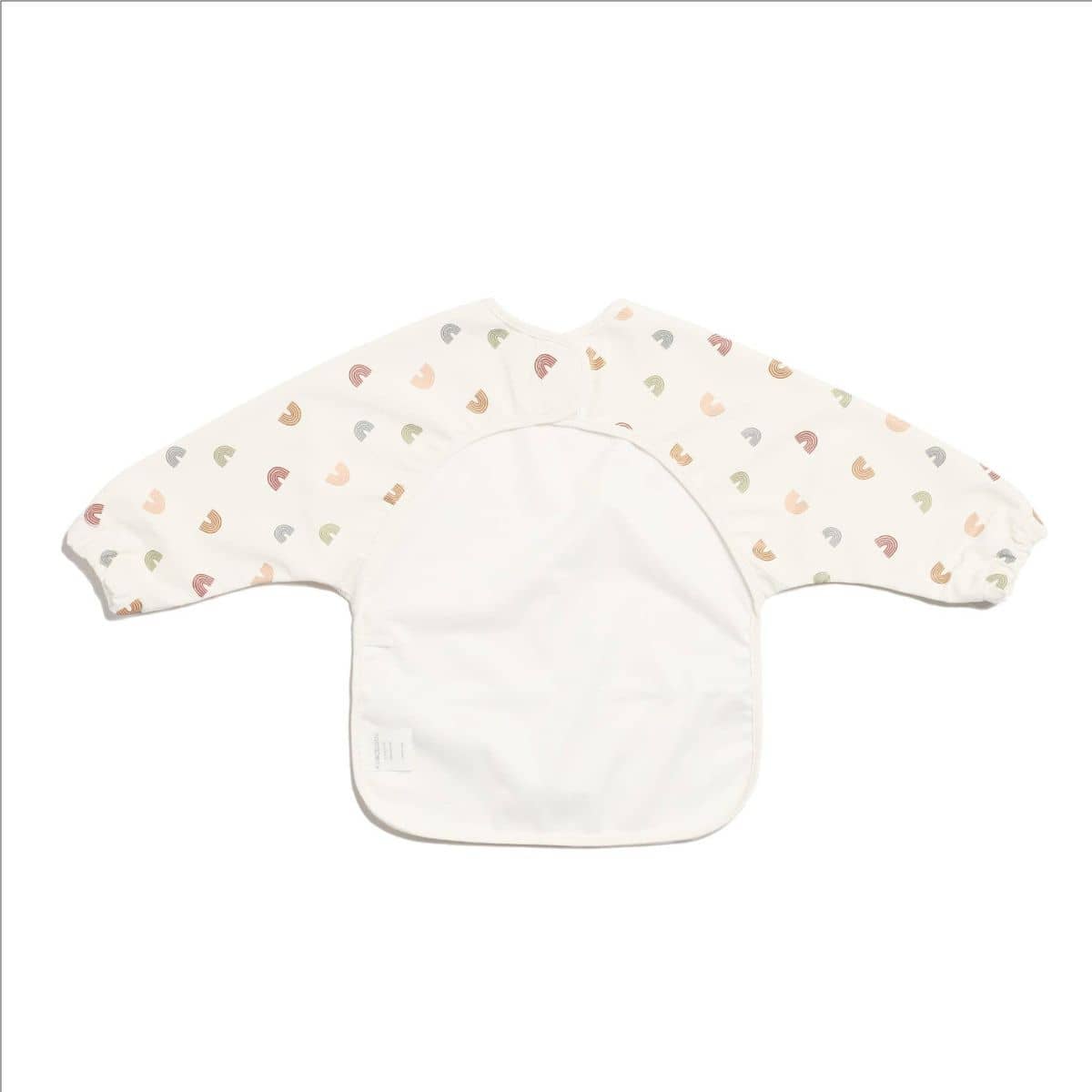 Kynd Baby Sleeved Messy Bib - Over the Rainbow Powder