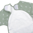 Kynd Baby Sleeved Messy Bib - Sage Rainbow