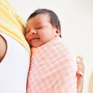 Kynd Baby Large Stretchy Swaddle - Petal Gingham