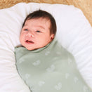 Kynd Baby Large Stretchy Swaddle - Sage Rainbow