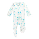 L'ovedbaby Organic 2-Way Zipper Footie - Jellyfish