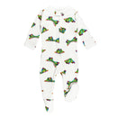 L'ovedbaby x The Very Hungry Caterpillar Organic 2-Way Zipper Footie - Butterfly