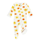 L'ovedbaby x The Very Hungry Caterpillar Organic 2-Way Zipper Footie - Suns