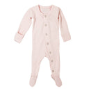 L'ovedbaby Organic Gl'oved Footed Overall - Blush