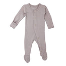 L'ovedbaby Organic Gl'oved Footed Overall - Light Grey