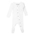 L'ovedbaby Organic Gl'oved Footed Overall - White
