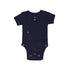L'ovedbaby Organic Short Sleeve Kimono Bodysuit - Navy