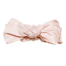L'ovedbaby Organic Smocked Tie Headband - Blush