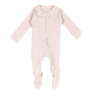 L'ovedbaby Organic Zipper Footed Overall - Blush