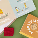 Left Hand Book House Baby Board Book - Basketball Baby