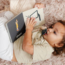 Left Hand Book House Baby Board Book - Basketball Baby
