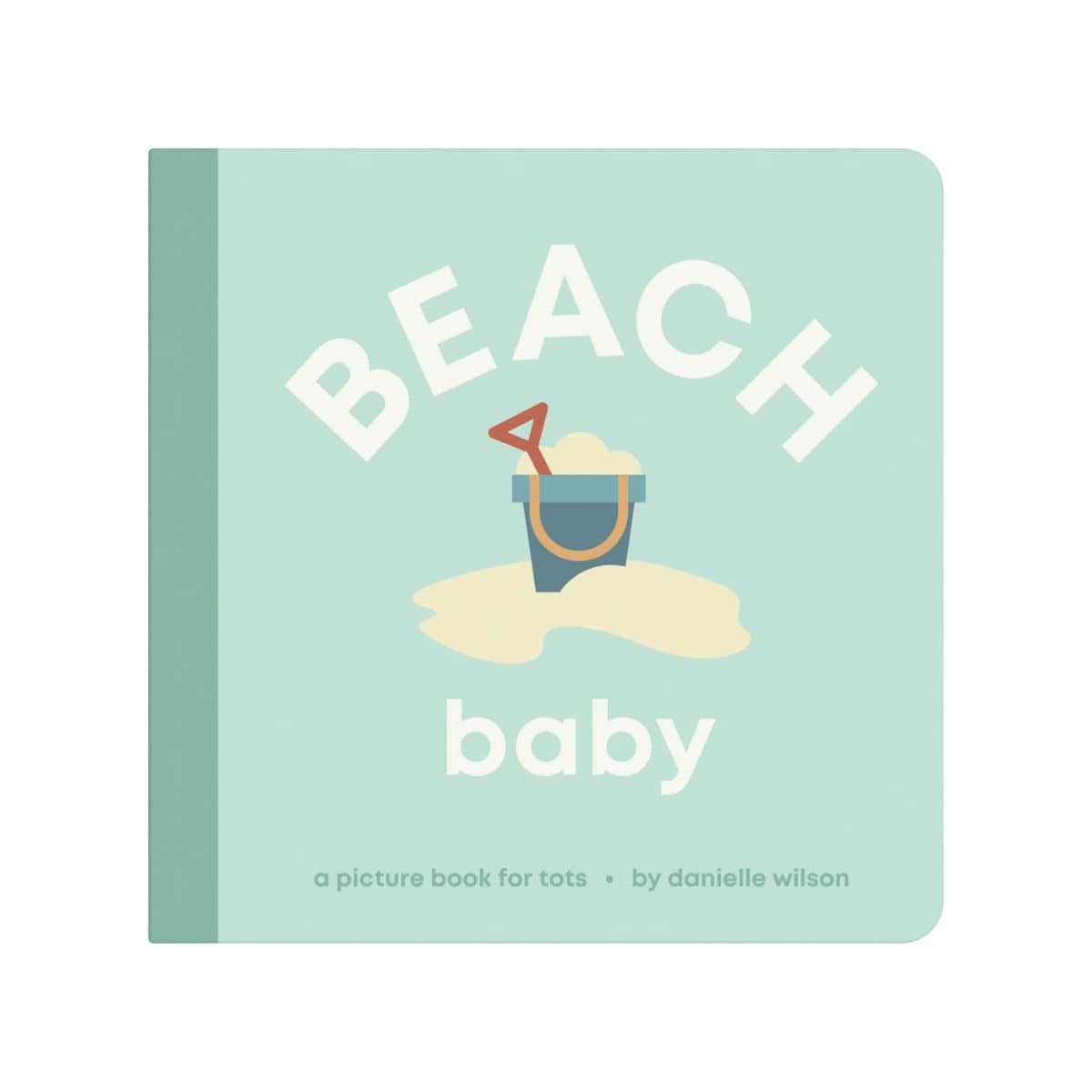 Left Hand Book House Baby Board Book - Beach Baby
