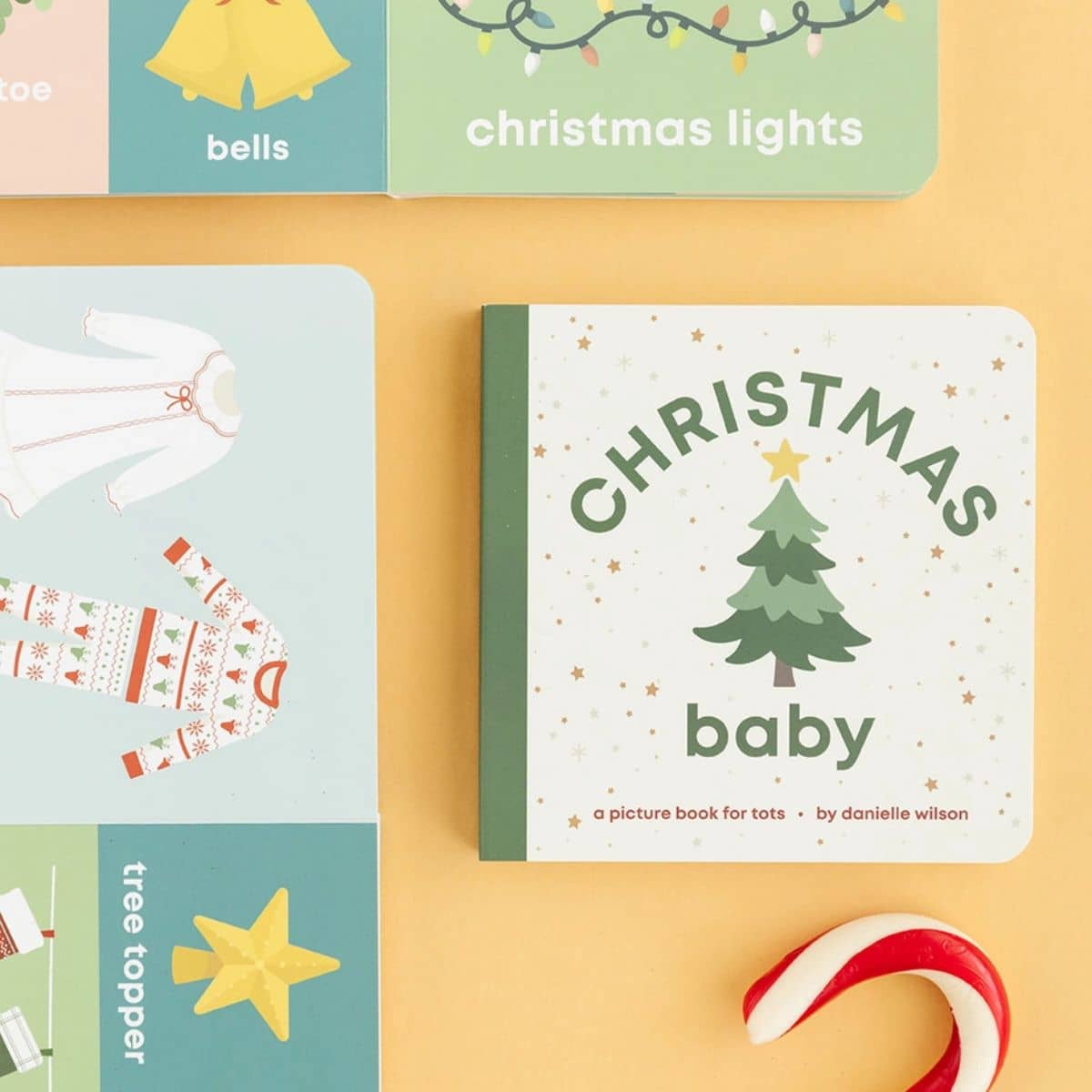 Left Hand Book House Baby Board Book - Christmas Baby