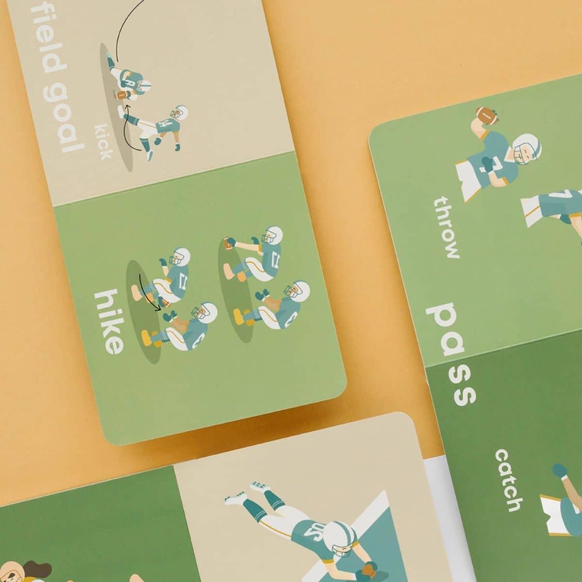 Left Hand Book House Baby Board Book - Football Baby
