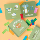 Left Hand Book House Baby Board Book - Football Baby