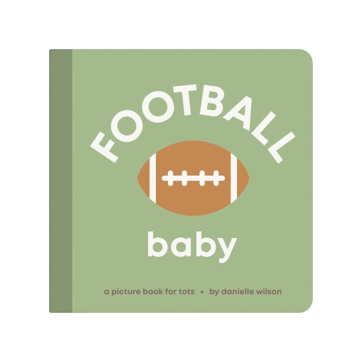 Left Hand Book House Baby Board Book - Football Baby