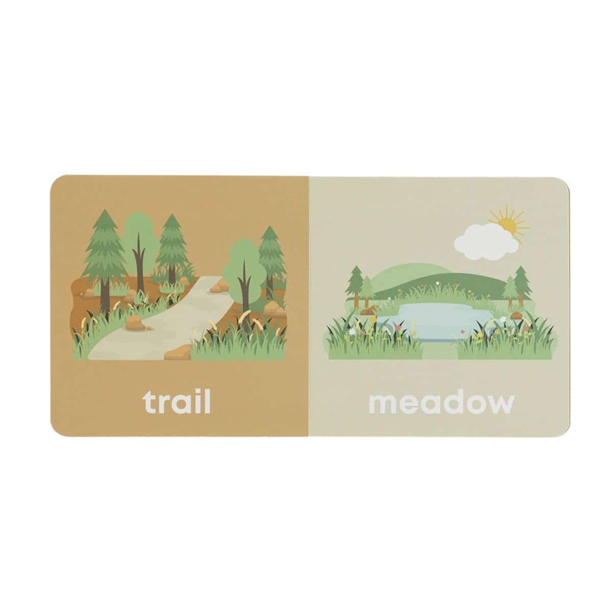 Left Hand Book House Baby Board Book - Mountain Baby
