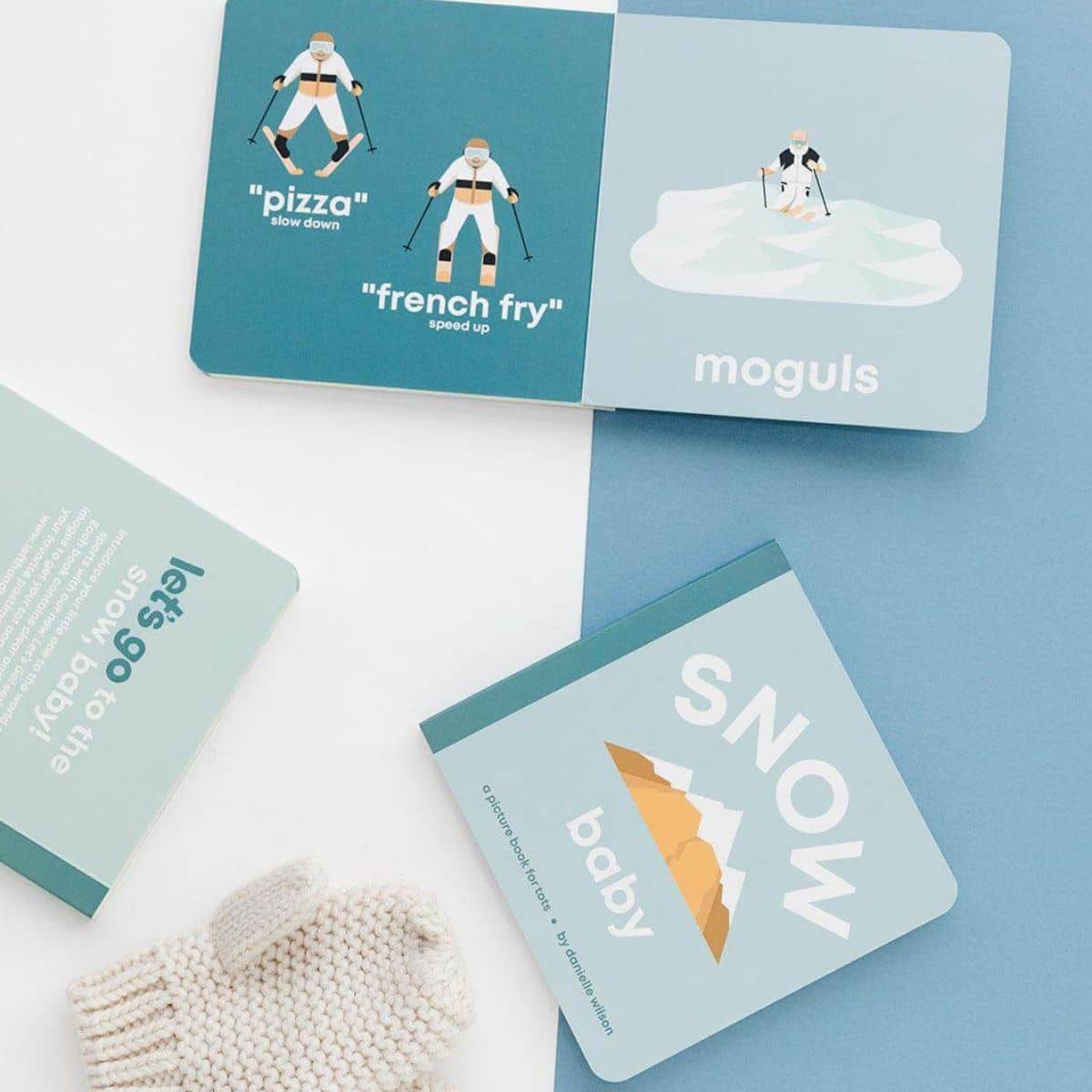 Left Hand Book House Baby Board Book - Snow Baby