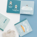 Left Hand Book House Baby Board Book - Snow Baby