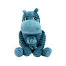Les Ptipotos Mum & Baby Plush Toy - Bibou the Hippo