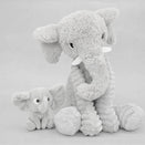 Les Ptipotos Mum & Baby Plush Toy - Dimoitou the Elephant