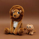 Les Ptipotos Mum & Baby Plush Toy - Graou the Lion