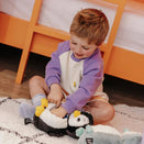 Les Ptipotos Mum & Baby Plush Toy - Iglou the Penguin