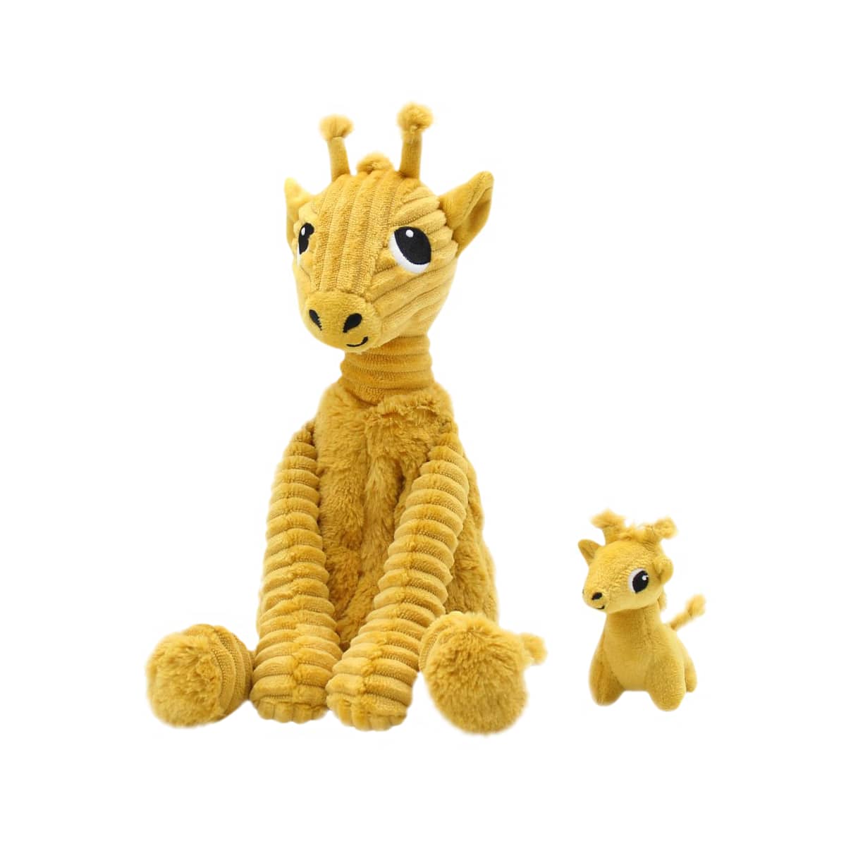 Les Ptipotos Mum & Baby Plush Toy - Loncou the Girafe