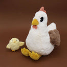 Les Ptipotos Mum & Baby Plush Toy - Pioupiou the Hen