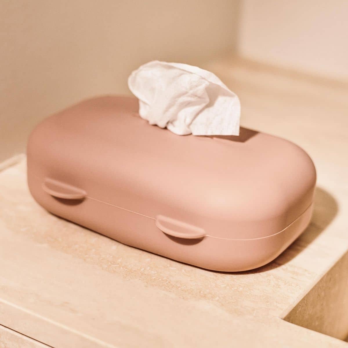 Liewood Emi Silicone Wet Wipes Cover - Pale Tuscany