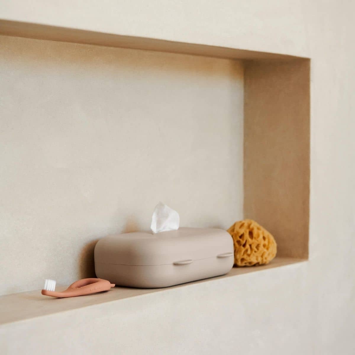 Liewood Emi Silicone Wet Wipes Cover - Sandy