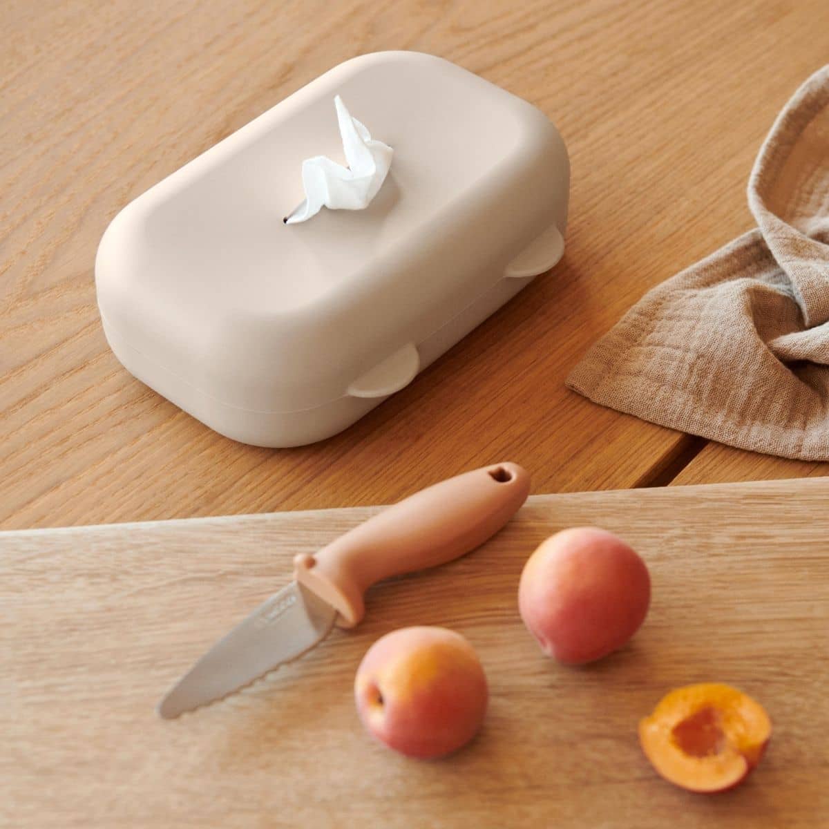 Liewood Emi Silicone Wet Wipes Cover - Sandy