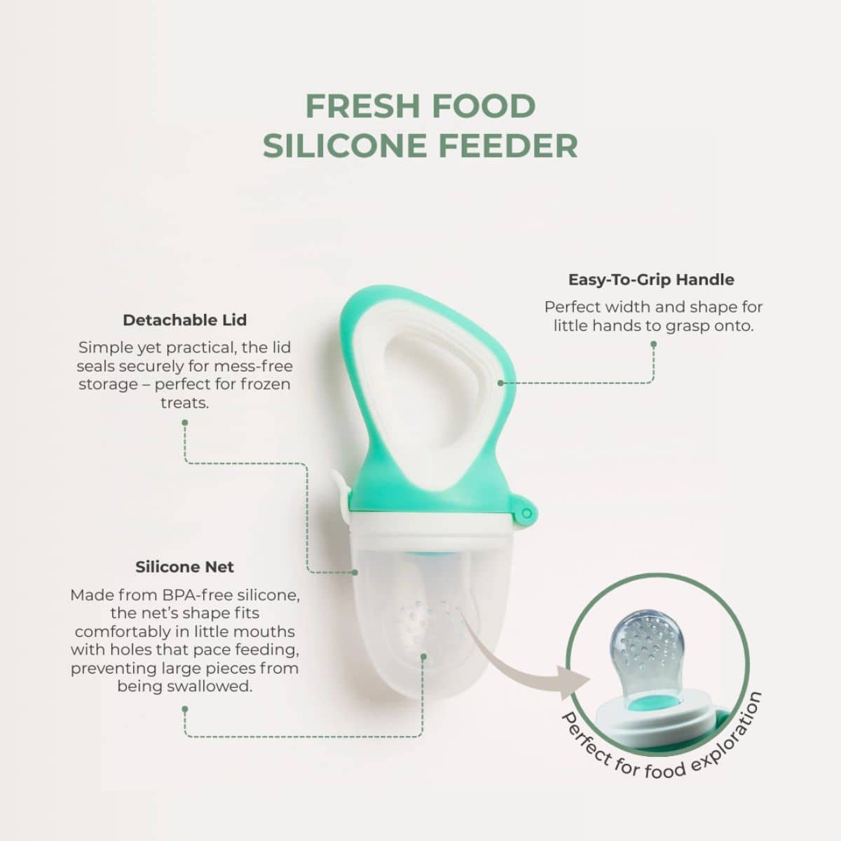 Lil' Kooee Fresh Food Silicone Feeder