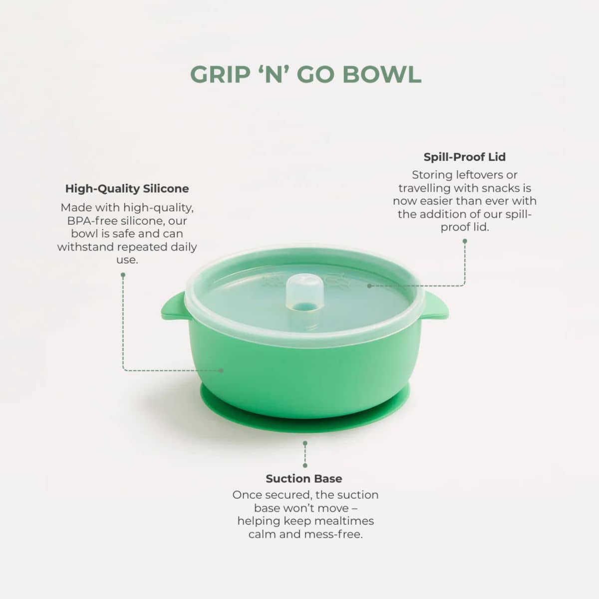 Lil' Kooee Grip ‘n’ Go Bowl