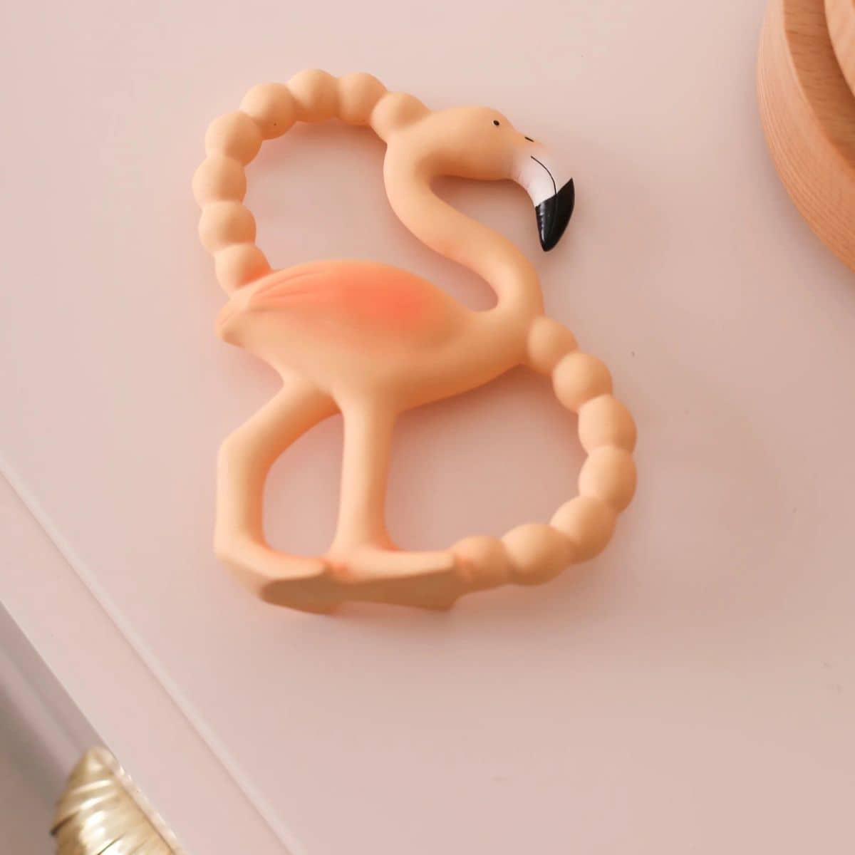 Lingo the Flamingo - Mini Teether