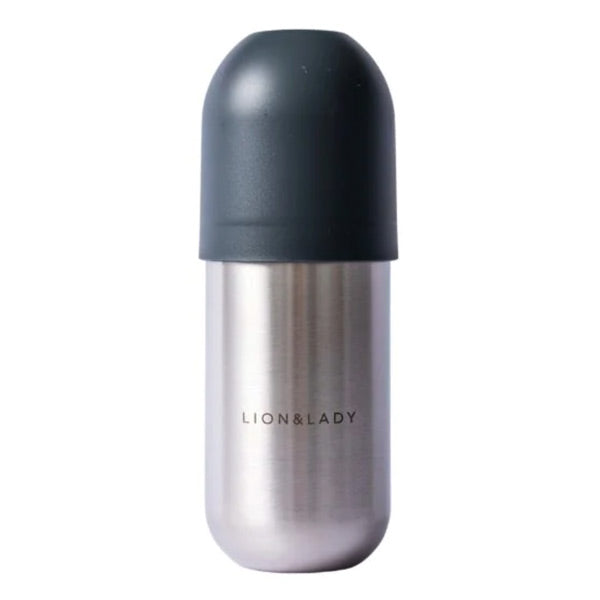 Lion & Lady Stainless Steel Baby Bottle - 350ml - French Navy