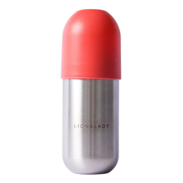 Lion & Lady Stainless Steel Baby Bottle - 350ml - Fuschia Pink