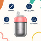 Lion & Lady Stainless Steel Bottle Newborn Pack - 210ml
