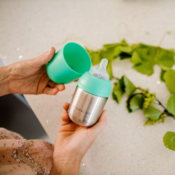 Lion & Lady Stainless Steel Bottle Newborn Pack - 210ml