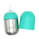 Lion & Lady Stainless Steel Toddler Straw Cup - 210ml - Mint