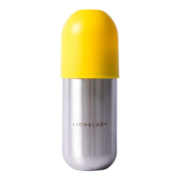 Lion & Lady Stainless Steel Baby Bottle - 400ml - Buttercup Yellow